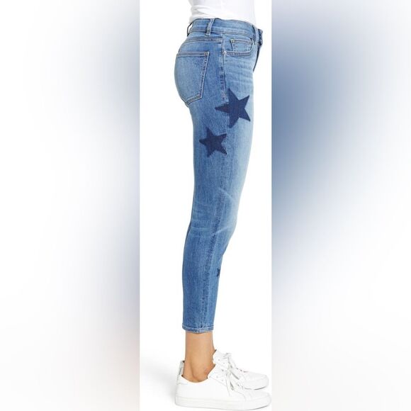 DL1961 Women's Size 25 Florence Skinny Mid Rise Instasculpt Star Crop Jeans - Picture 3 of 10